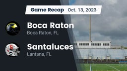 Recap: Boca Raton  vs. Santaluces  2023