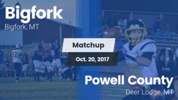 Matchup: Bigfork vs. Powell County  2017
