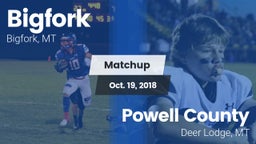 Matchup: Bigfork vs. Powell County  2018