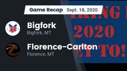 Recap: Bigfork  vs. Florence-Carlton  2020