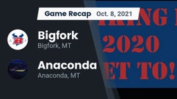 Recap: Bigfork  vs. Anaconda  2021