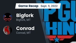 Recap: Bigfork  vs. Conrad  2022