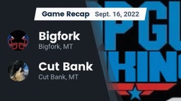 Recap: Bigfork  vs. Cut Bank  2022