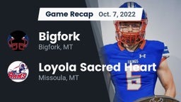 Recap: Bigfork  vs. Loyola Sacred Heart  2022