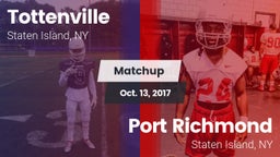 Matchup: Tottenville vs. Port Richmond  2017