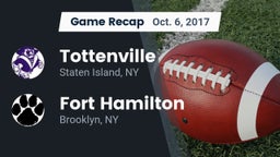 Recap: Tottenville  vs. Fort Hamilton  2017