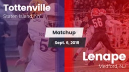 Matchup: Tottenville vs. Lenape  2019