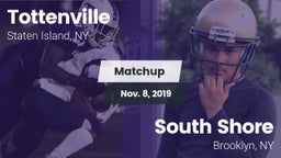 Matchup: Tottenville vs. South Shore  2019