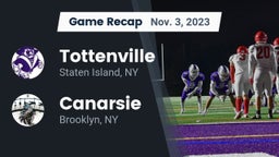 Recap: Tottenville  vs. Canarsie  2023