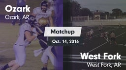 Matchup: Ozark vs. West Fork  2016