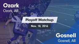 Matchup: Ozark vs. Gosnell  2016