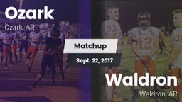 Matchup: Ozark vs. Waldron  2017