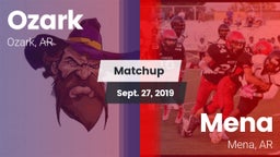Matchup: Ozark vs. Mena  2019