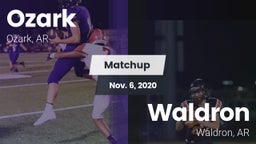 Matchup: Ozark vs. Waldron  2020