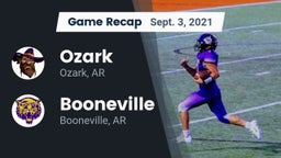 Recap: Ozark  vs. Booneville  2021