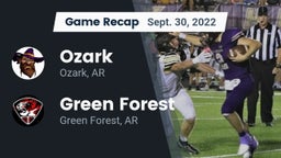 Recap: Ozark  vs. Green Forest  2022