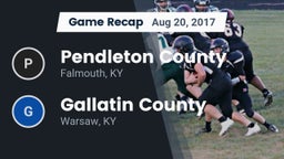 Recap: Pendleton County  vs. Gallatin County  2017