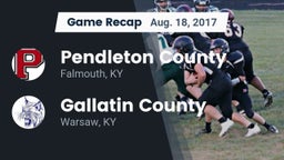 Recap: Pendleton County  vs. Gallatin County  2017