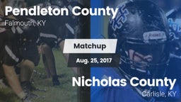 Matchup: Pendleton County vs. Nicholas County  2017