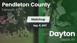 Matchup: Pendleton County vs. Dayton  2017
