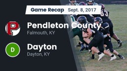 Recap: Pendleton County  vs. Dayton  2017