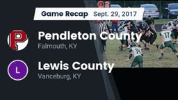 Recap: Pendleton County  vs. Lewis County  2017