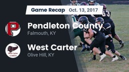 Recap: Pendleton County  vs. West Carter  2017