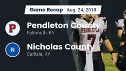 Recap: Pendleton County  vs. Nicholas County  2018