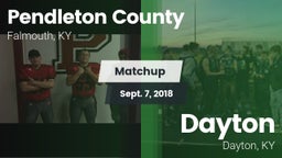 Matchup: Pendleton County vs. Dayton  2018