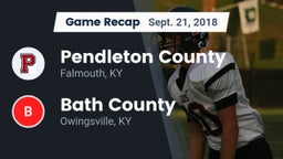 Recap: Pendleton County  vs. Bath County  2018