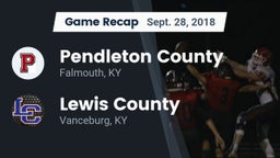 Recap: Pendleton County  vs. Lewis County  2018