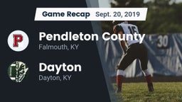 Recap: Pendleton County  vs. Dayton  2019