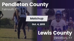 Matchup: Pendleton County vs. Lewis County  2019