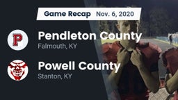 Recap: Pendleton County  vs. Powell County  2020