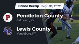 Recap: Pendleton County  vs. Lewis County  2022
