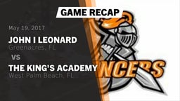 Recap: John I Leonard  vs. The King's Academy 2017