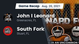 Recap: John I Leonard  vs. South Fork  2021