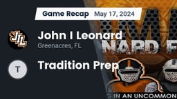 Recap: John I Leonard  vs. Tradition Prep 2024