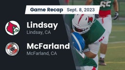 Recap: Lindsay  vs. McFarland  2023