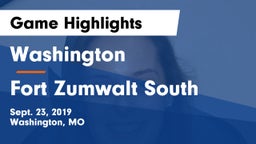 Washington  vs Fort Zumwalt South  Game Highlights - Sept. 23, 2019