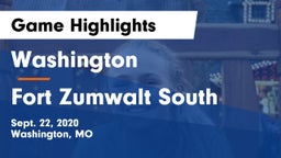 Washington  vs Fort Zumwalt South  Game Highlights - Sept. 22, 2020