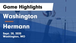 Washington  vs Hermann  Game Highlights - Sept. 28, 2020
