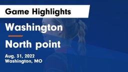 Washington  vs North point Game Highlights - Aug. 31, 2022