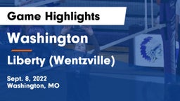 Washington  vs Liberty (Wentzville)  Game Highlights - Sept. 8, 2022