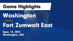 Washington  vs Fort Zumwalt East Game Highlights - Sept. 13, 2022