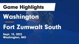 Washington  vs Fort Zumwalt South Game Highlights - Sept. 15, 2022