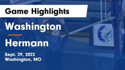 Washington  vs Hermann  Game Highlights - Sept. 29, 2022