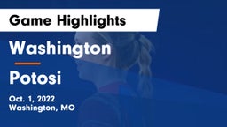 Washington  vs Potosi  Game Highlights - Oct. 1, 2022