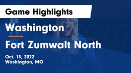 Washington  vs Fort Zumwalt North  Game Highlights - Oct. 13, 2022