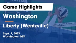 Washington  vs Liberty (Wentzville)  Game Highlights - Sept. 7, 2023